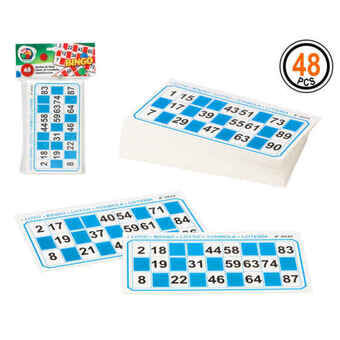 Bingo 48 Kaarten 4 Stuks
