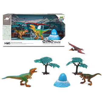 Set van Dinosaurussen 36 x 18 cm