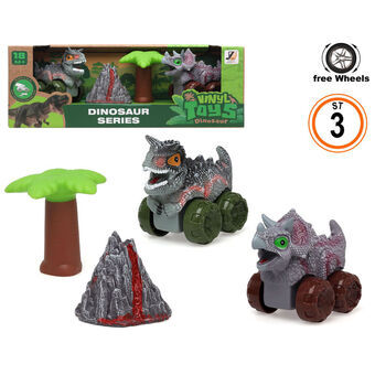 Speelgoedautootje Dinosaur Series Grijs