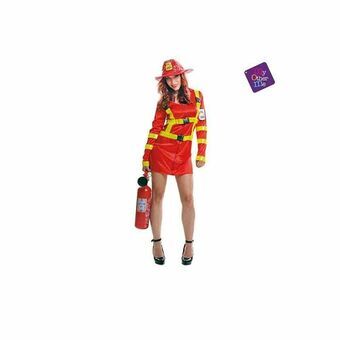 Kostuums voor Volwassenen My Other Me Sexy Brandweervrouw (2 Onderdelen)
