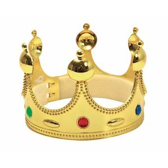 Kroon My Other Me 54 cm Middeleeuwse Koning Gouden Kinderen Één maat