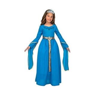 Kostuums voor Kinderen Blauw Middeleeuwse Prinses 5-6 Jaar