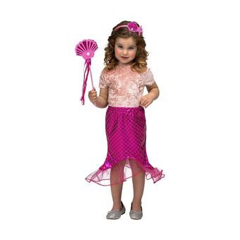 Kostuums voor Kinderen My Other Me Zeemeermin Roze Tutu 3-6 jaar (3 Onderdelen)