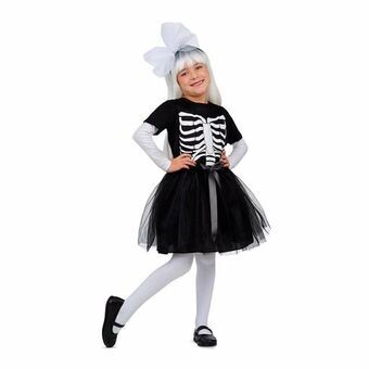 Kostuums voor Kinderen My Other Me Skelet 5-6 Jaar Zwart