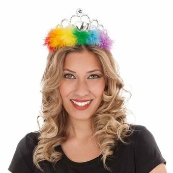 Haarband My Other Me Pride Crown Rainbow