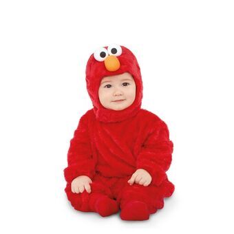 Kostuums voor Baby\'s My Other Me Elmo Sesame Street 7-12 Maanden (2 Onderdelen)
