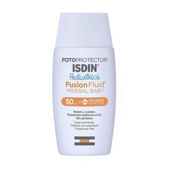 Zonbescherming - lotion Isdin Fotoprotector Pediatrics Mineral Baby Spf 50+ (50 ml)