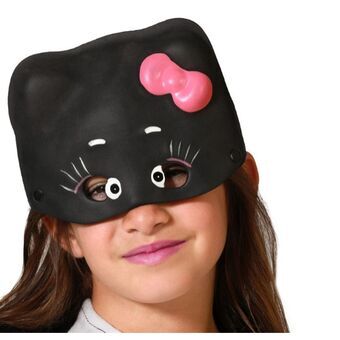 Masker Zwart Kat Kinderen