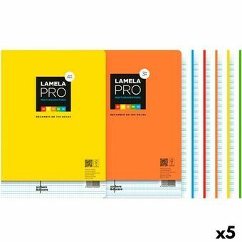Vervangingsbladen/-messen Lamela Multicolour A4 (5 Stuks)