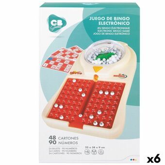 Automatische Bingo Colorbaby   Karton Plastic (6 Stuks)