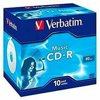 CD-R Verbatim Music CD-R Zwart