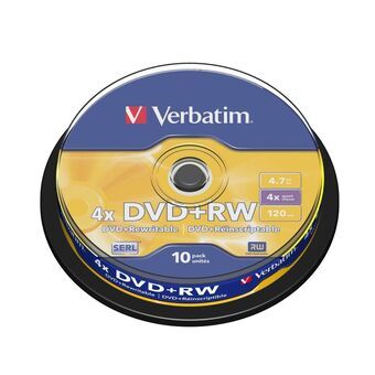 DVD-RW Verbatim    10 Stuks 4x 4,7 GB