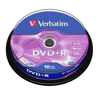 DVD+R Verbatim 10 Stuks 4,7 GB 16x