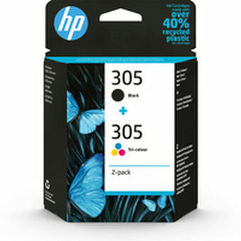 Originele inkt cartridge HP Multipack 305 Zwart Multicolour