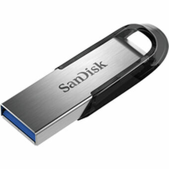 Pendrive SanDisk SDCZ73-128G-G46 USB 3.0 Zwart Zwart/Zilverkleurig 128 GB DDR3 SDRAM