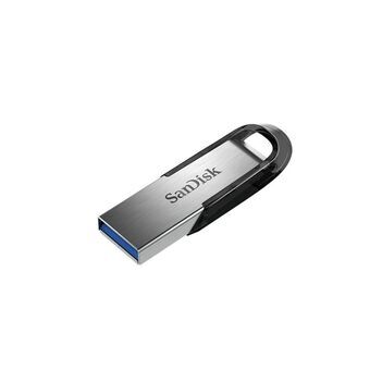 USB stick SanDisk Ultra Flair Zwart Zilverkleurig