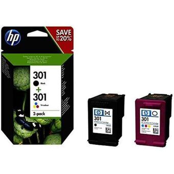 Compatibele inktcartridge HP 301 Zwart Tricolor