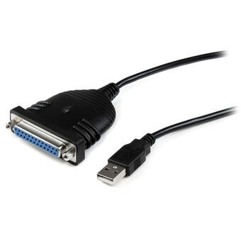 Adapter USB/DB25 Startech ICUSB1284D25 Zwart