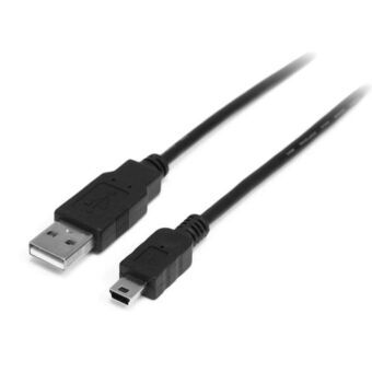 Kabel Micro-USB Startech USB2HABM50CM USB A Mini USB B Zwart