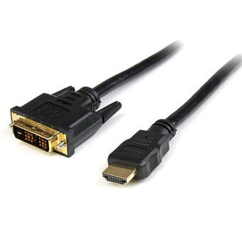 Adapter HDMI naar DVI Startech HDDVIMM1M Zwart 1 m