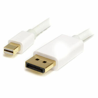 DisplayPort Mini naar DisplayPort Kabel Startech MDP2DPMM2MW          (2 m) Wit 4K Ultra HD