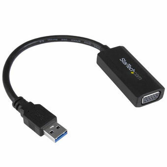 Adapter USB 3.0 naar VGA Startech USB32VGAV Zwart