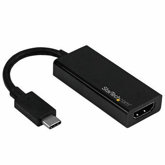 Adapter USB C naar HDMI Startech CDP2HD4K60 Zwart 4K