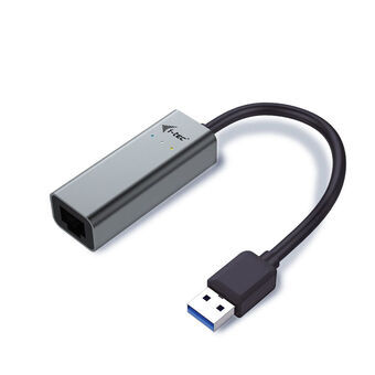 Adapter USB naar Ethernet i-Tec U3METALGLAN Zwart