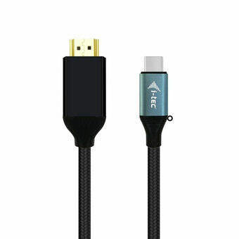 Kabel USB C naar HDMI i-Tec C31CBLHDMI60HZ Zwart