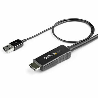 Adapter Display Port naar HDMI/VGA Startech HD2DPMM2M            (2 m) Zwart