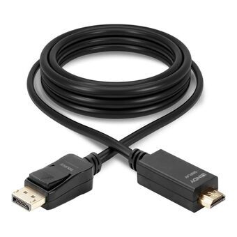 Adapter DisplayPort naar HDMI LINDY 36924 Zwart