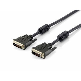 DVI-kabel Equip 118932 Zwart 1,8 m