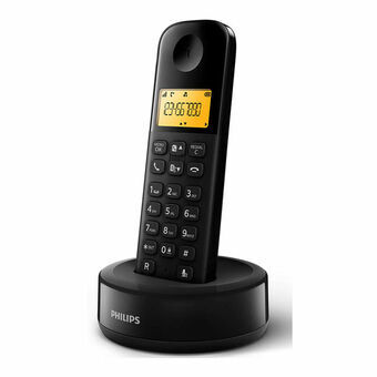 Draadloze telefoon Philips D1601B/34 1,6" 300 mAh GAP Zwart