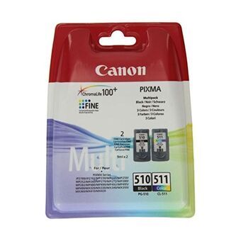 Compatibele inktcartridge Canon PG-510/CL511 Zwart Tricolor Geel Cyaan Magenta