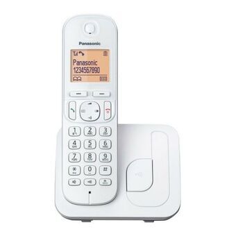Draadloze telefoon Panasonic KX-TGC210 Wit Amber