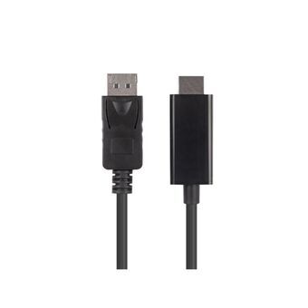 DisplayPort naar HDMI Kabel Lanberg CA-DPHD-11CC-0010-BK 1 m