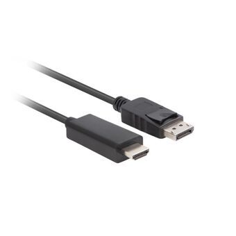 DisplayPort naar HDMI Kabel Lanberg CA-DPHD-11CC-0050-BK Zwart