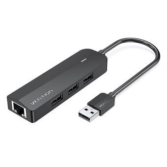 Hub USB Vention CHPBB Zwart