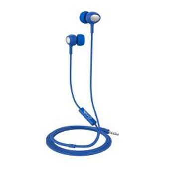 Hoofdtelefoon met microfoon Celly UP500 Blauw
