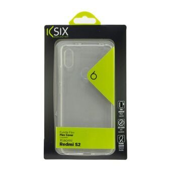 Mobiele hoes Xiaomi Redmi Note S2 KSIX Flex TPU Transparant