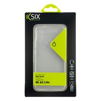 Mobiele hoes Xiaomi Mi A2 Lite KSIX Flex Transparant