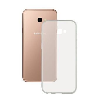 Mobiele hoes Samsung Galaxy J4 + 2018 Flex TPU Transparant