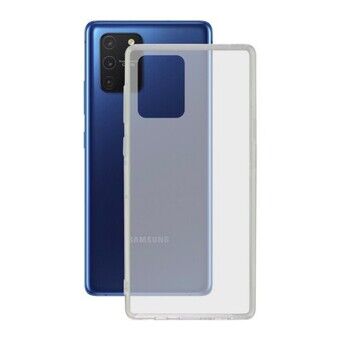 Mobiele hoes Samsung Galaxy A91 / s10 Lite KSIX Flex TPU Transparant