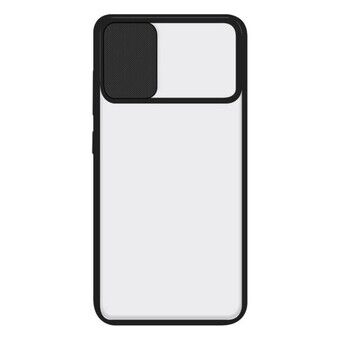 Cover voor mobiele telefoon met rand van TPU Samsung Galaxy A41 KSIX Duo Soft Cam Protect Zwart
