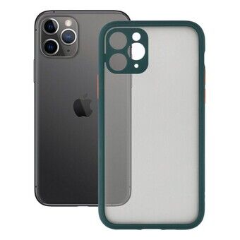 Mobiele hoes iPhone 11 KSIX Duo Soft Green