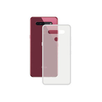Mobiele hoes LG K51S Contact TPU Transparant