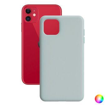 Mobilcover Iphone 11 Contact Zijde - Rood