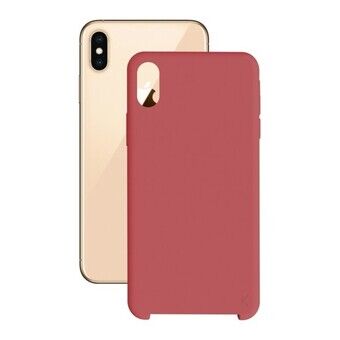 Mobiele hoes iPhone XS Max KSIX Soft Red