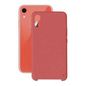 Mobiele hoes iPhone XR KSIX Soft Red