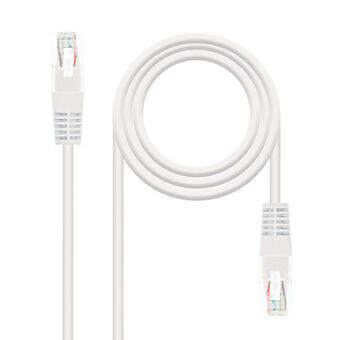 Kabel Ethernet LAN NANOCABLE Wit 2 m